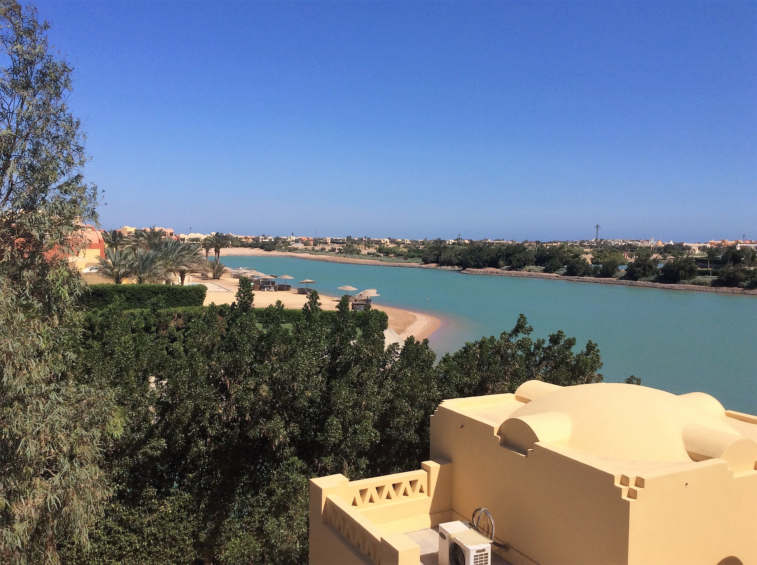 view from roof terrace